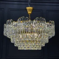 لوستر کلاسیک رز vs light .