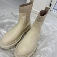 نیم بوت زنانه کرم