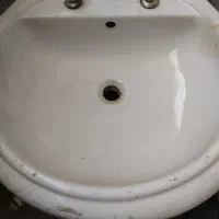 روشویی با لوله‌های زیر مخصوص باغ و کارگاه