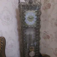 ساعت ایستاده برنز