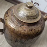 کتری و قوری مسی کارکرده|قوری، کتری، قهوه‌ساز دستی|مشهد, سجاد شهر|دیوار
