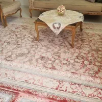 فرش ابریشم ماشینی