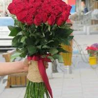 دسته گل رز ۵۰ شاخه ای|گل و گیاه طبیعی|مشهد, سجاد شهر|دیوار
