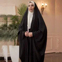 چادر مشکی عربی و دانشجویی با قابلیت گلدوزی و جواهر|لباس|شیراز, ابیوردی|دیوار