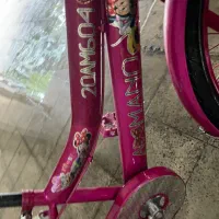 دوچرخه دخترونه صورتی سایز ۲۰|دوچرخه، اسکیت، اسکوتر|اسلامشهر, شهرک مفیدی|دیوار