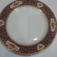 سرویس چینی اصل ژاپن اکبند برند بارابانتیا طلا کوب