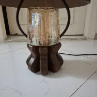 چراغ آباژور زنگاری قدیمی|چراغ خواب و آباژور|تهران, تهرانپارس غربی|دیوار