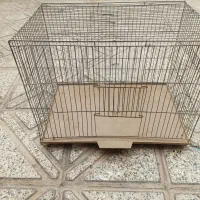 دو تا قفس بزرگ و کوچیک به همراه کاور|لوازم جانبی حیوانات|الوند, |دیوار