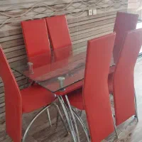 میز نهارخوری ۶ نفره|میز و صندلی غذاخوری|پلدختر, |دیوار