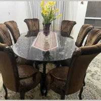 میز غذا خوری 8 نفره