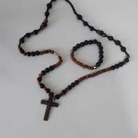 گردنبند با دستبند ست صلیب