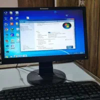 *کامپیوتر رومیزی همراه با مانیتور و لوازم کامل*