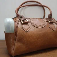 کیف چرم طبیعی دستی