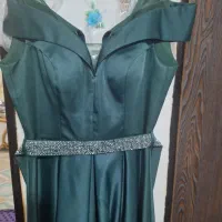 لباس مجلسی ساتن در حد نو