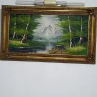 تابلو رنگ روغن زیبا