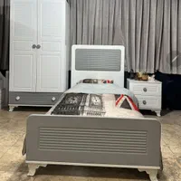 سرویس خواب تخت کمدمیزتحریرمیزآرایش سیسمونی|تخت و سرویس خواب|همدان, |دیوار