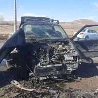 پژو مدل ۸۳ تصادفی