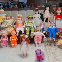 کلکسیونی از عروسک های دخترانه/پسرانه/اسباب بازی