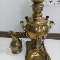 سماور گازی برنجی