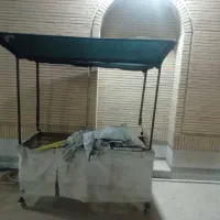 میز آهنی با سایه بون محکم|فروشگاه و مغازه|بهبهان, |دیوار
