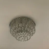 ۱عدد لوستر کریستالی ریموت دار|لوستر و چراغ آویز|تهران, نیاوران|دیوار