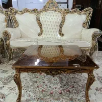 مبل سلطنتی۹نفره مبلمان درحدنو با کاورو۳میز