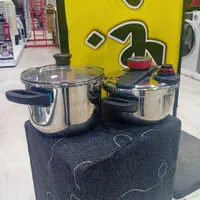 زودپز2قلوUnique5.7 استیل کف چدن کلیپسی باارسال نور|ظروف پخت‌وپز|مشهد, شهید آوینی|دیوار
