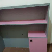 یک عدد میز به همراه شلف|میز تحریر و کامپیوتر|کرمان, |دیوار