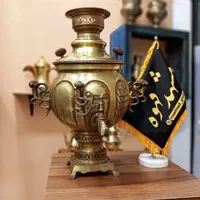 قوری برنجی|کلکسیون اشیاء عتیقه|شوش, |دیوار