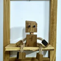 عروسک چوبی|اسباب‌‌بازی|کرمان, |دیوار