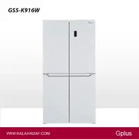 ساید بای ساید چهار درب مدل جی پلاس سفید رنگ