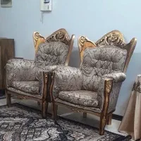 یک دست میل سلطنتی نه نفره  با میز وسط