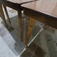 صندلی چوبی گیتاری|میز و صندلی غذاخوری|میانه, |دیوار