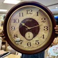 ساعت دیواری طرح چوب گارنت|ساعت دیواری و تزئینی|رشت, دیلمان|دیوار