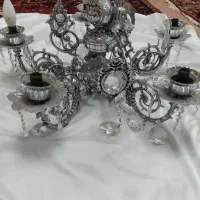 لوستر ۵شعله برنز|لوستر و چراغ آویز|تبریز, |دیوار