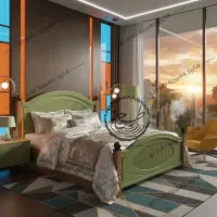 تختخواب دونفره شرکتی آلفا،تخت سرویس جدید طرح نو|تخت و سرویس خواب|تهران, شهید رجایی|دیوار