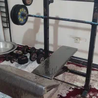 میز هالتر چند کاره  دمبل و وزنه