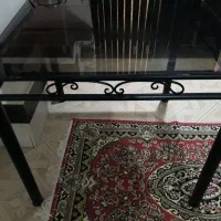 میزنهار خوری ۴ نفره فرفوژه با قابلیت جمع شدن|میز و صندلی غذاخوری|رشت, حمیدیان|دیوار