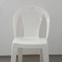۶ عدد صندلی سفید کاملا نو