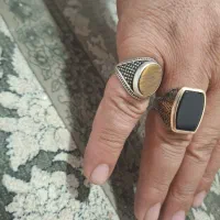 ۲عدد انگشتر نقره مردانه|جواهرات|فردیس, شهرک ۱۱۰|دیوار