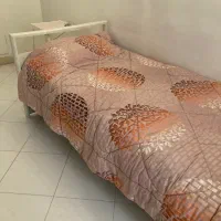 تخت یکنفره چوبی|تخت و سرویس خواب|تهران, زعفرانیه|دیوار