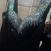 پیراهن سنگ دوزی شده