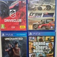 GtaV / Uncharted / Drive Club / The Crew