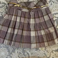 دامن پلیسه مجلسی کرم قهوه ای نونو|لباس|آسارا, |دیوار