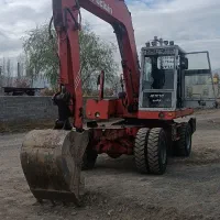 بیل مکانیکی پوکلن|خودرو سنگین|خوی, |دیوار