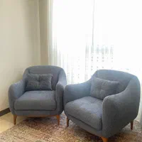 دو عدد مبل تکنفره مدل کاترینا برند کم جاچوب|مبلمان خانگی و میز عسلی|تهران, شهران شمالی|دیوار