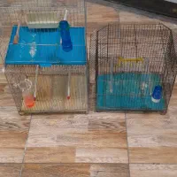 قفس سه عدد متوسط ویک عدد بزرگ جای طوطی