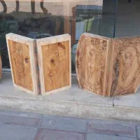 تخته نرد دست‌ساز منبت‌کاری شده چوب