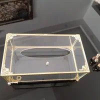 جا دستمال کاغذی و سطل زباله|صنایع دستی و سایر لوازم تزئینی|مشهد, رضاشهر|دیوار