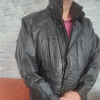 کاپشن چرم مردانه اصل|لباس|آستانه اشرفیه, |دیوار